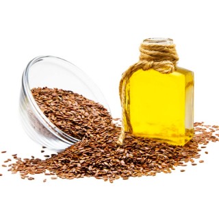 Cold-Pressed Flax Oil, Natural & Virgin