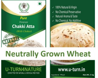 Bansi Wheat Chakki Atta -100% Natural Atta and Naturally Grown 