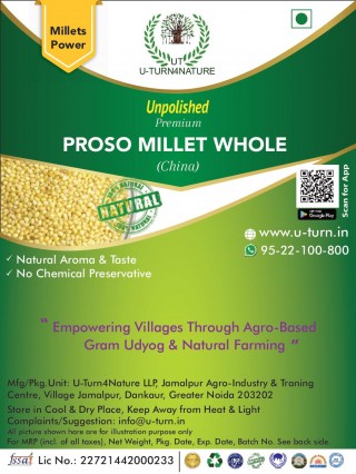 Proso Millet Whole (china)-100% Natural 