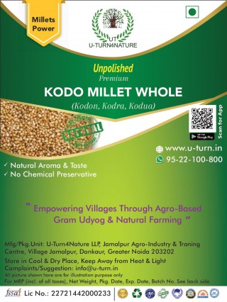 Natural Kodo Millet Whole ( Kodon, Kodra, Kodua)