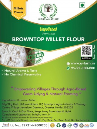 Browntop Millet Flour -100% Natural 